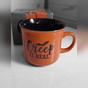 Creep it Real ceramic coffee mug